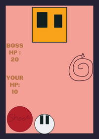 Simple boss fight (sorry for not posting)