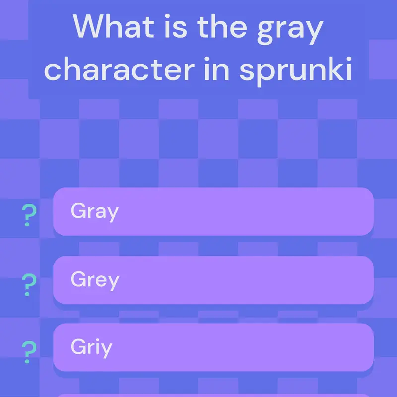 What is the sprunki that is gray? by @arandomsprunkiguy