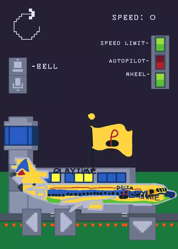 Airplane playtime Co delta by @Playtime_co_223