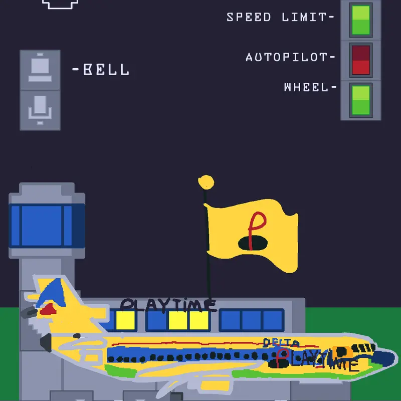 Airplane playtime Co delta by @Playtime_co_223
