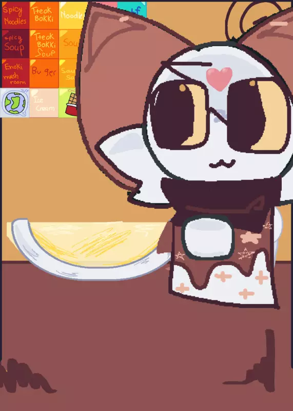 Mukbang ok meow by @Yazoo_