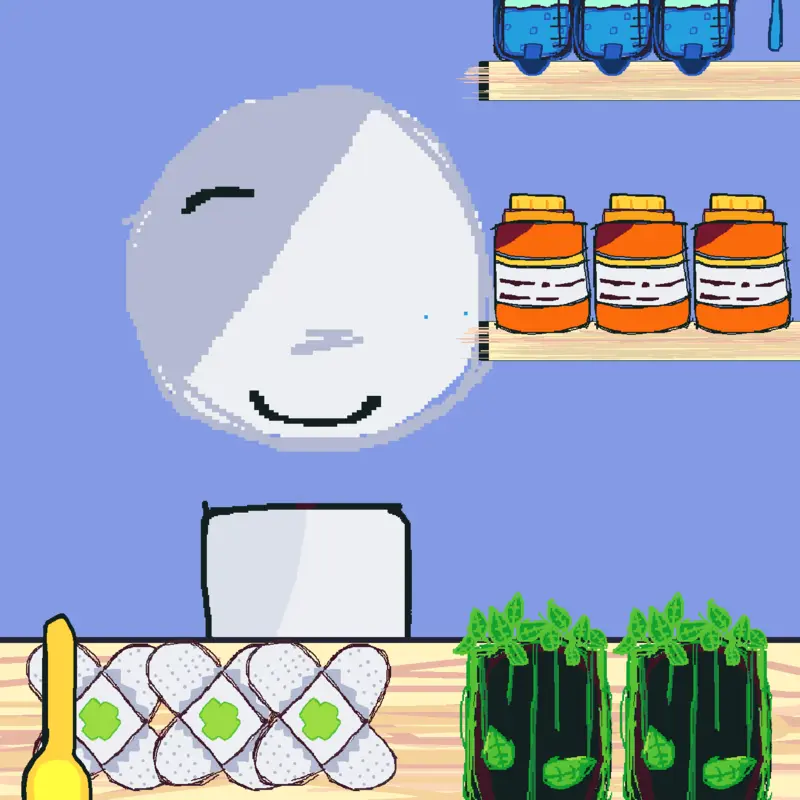 Mukbang candy animal hospital by @applehead-