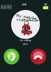 Calling game Jumpscare waring!
