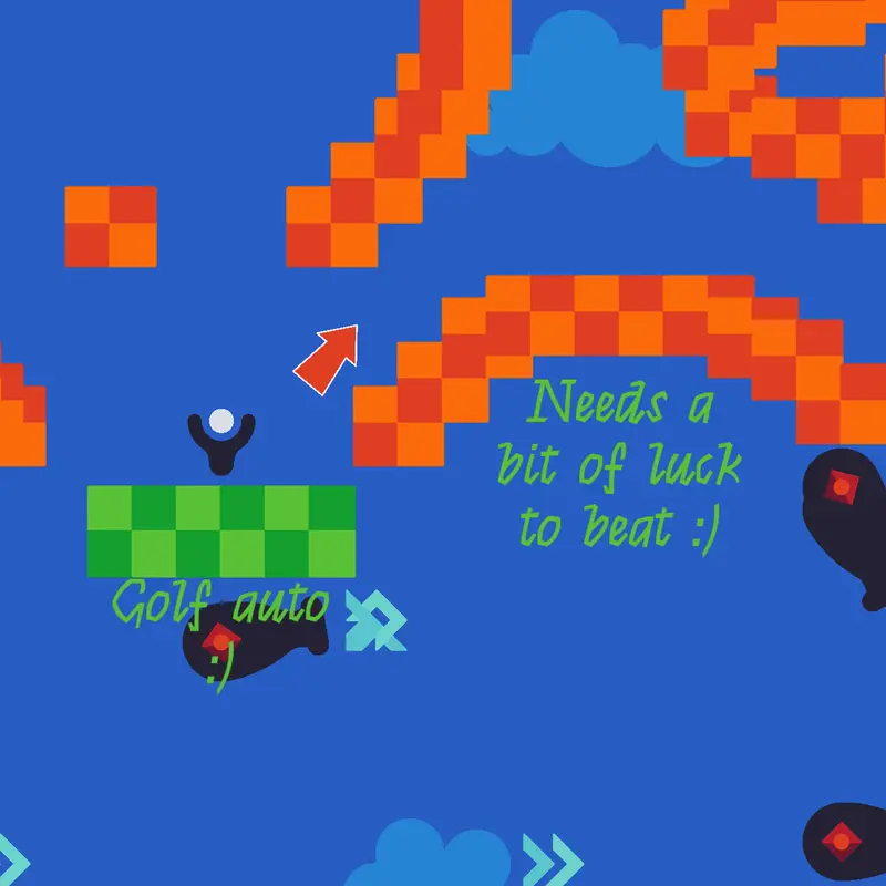 Ez golf auto :) by @meowig