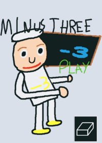 Minus three