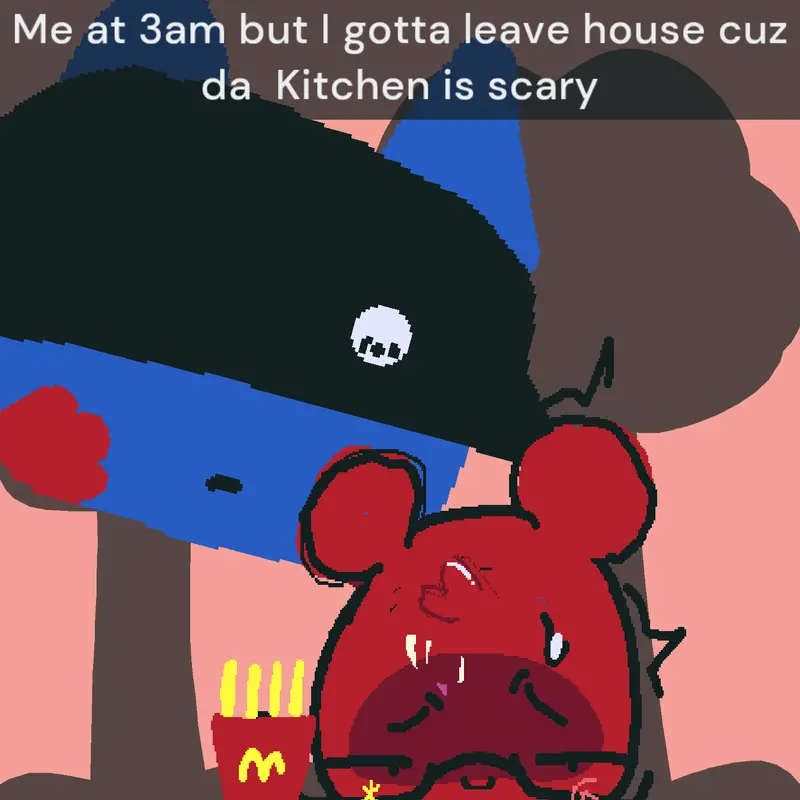Never leave dat kitchen by @dinkleberry_idk_idk