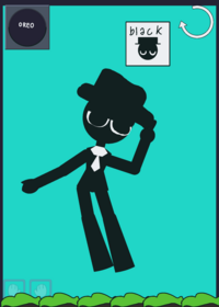 sprunki Mr blak (sorry)