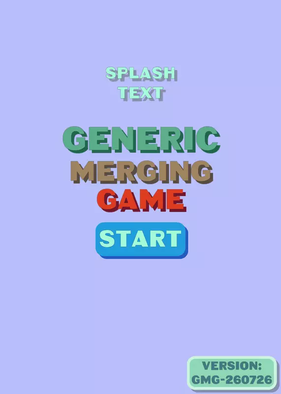 Generic Merging Game by @Ralxito_Caldito