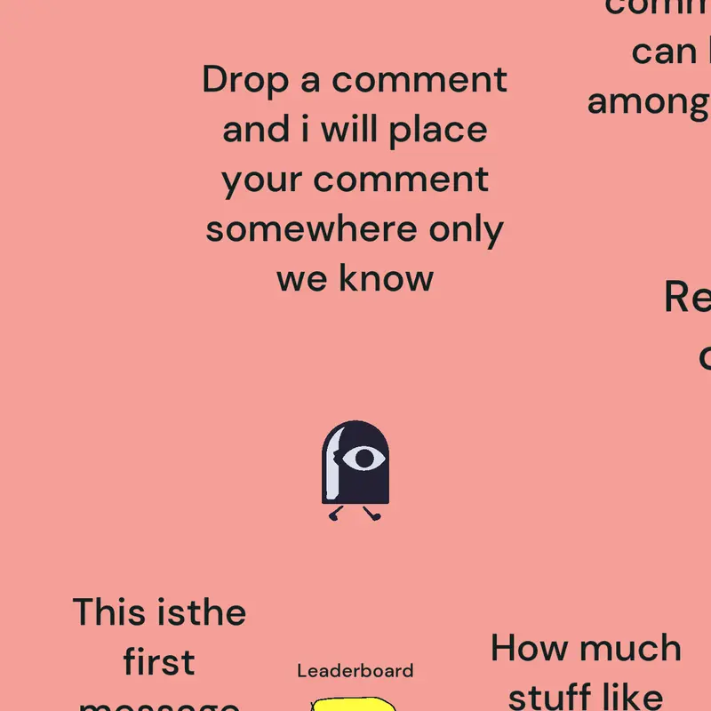 Comment land by @HiyoKyuu