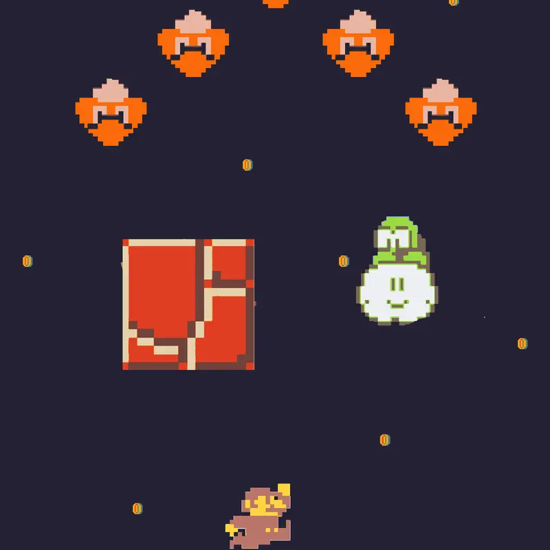 New Super Mario game version by @odinedits