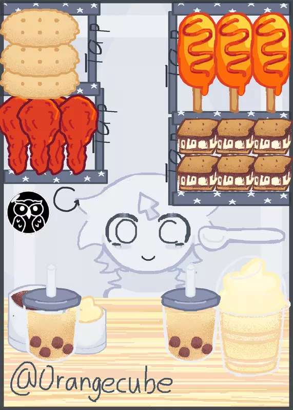 food by @Orangecube