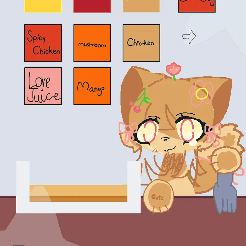 Kawaii Feed Hehe by @Tsuuki