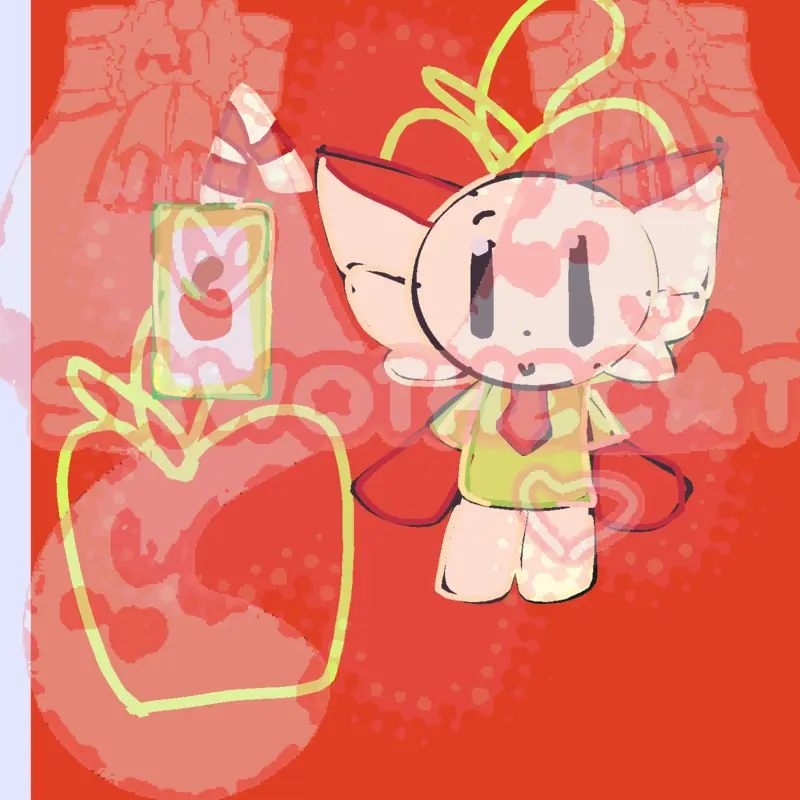 °《RIRINOKI AND THE APPLE JUICE!!!🍎🧃》° by @Sawothecat