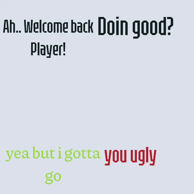 Game by @ImGoneForever