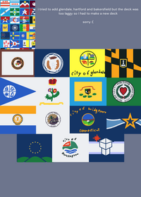the rest of the flags from the flag band...