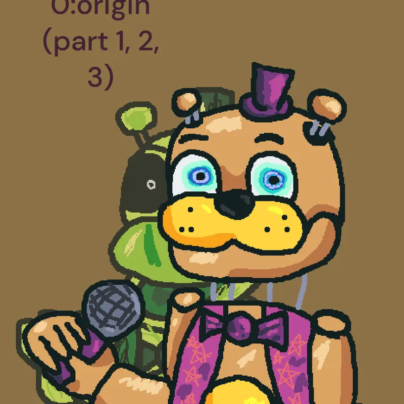 Fnaf 0:origin by @godzilla-peluche2026
