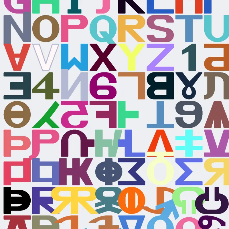 Small Capital Shidinn Alphabet Band by @Andrea2_Halloween2026