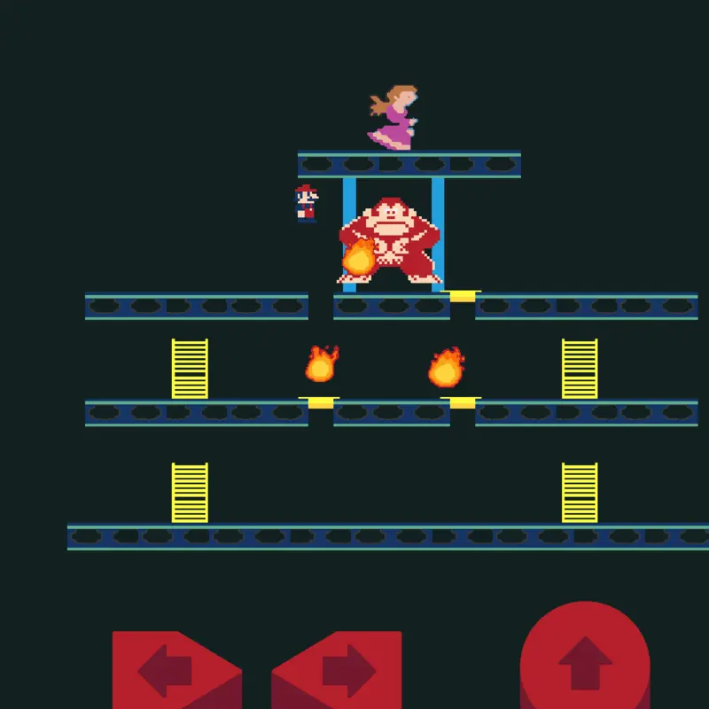 100m - donkey kong (test) by @lemmingsworld