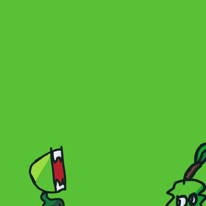 Plants vs monsters by @furcorniscool