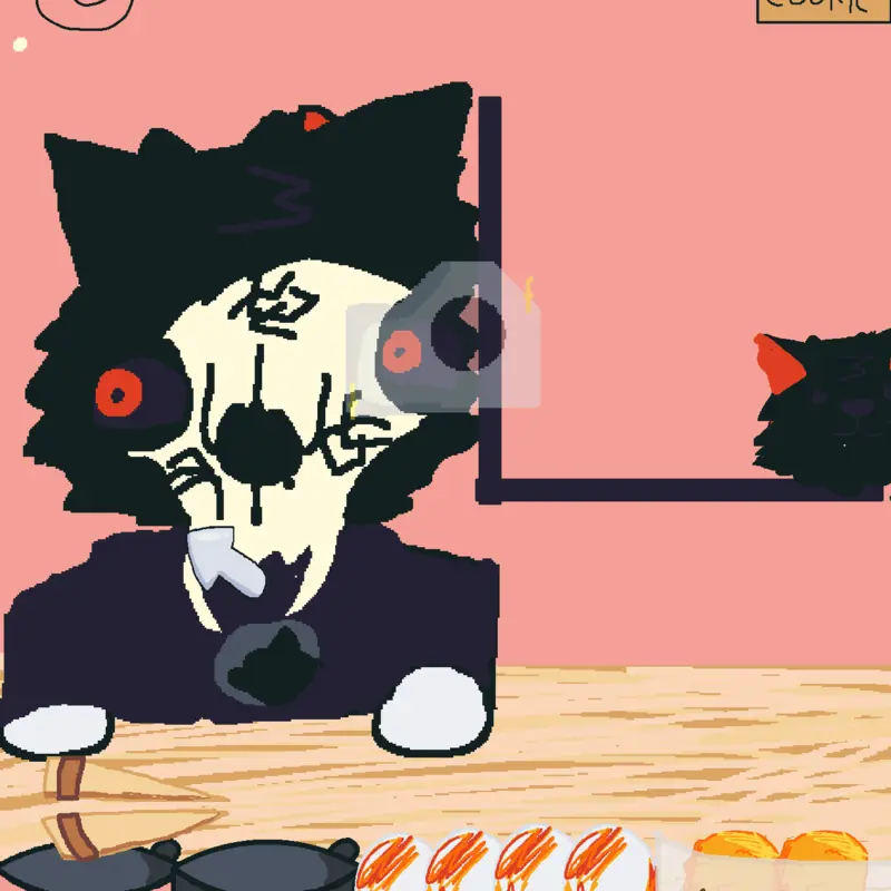 Mukbang by @wolf_wild_paws