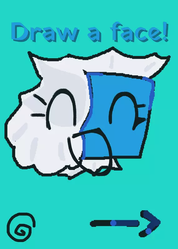 Dandys world- draw a face! by @a-man-with-a-tophat