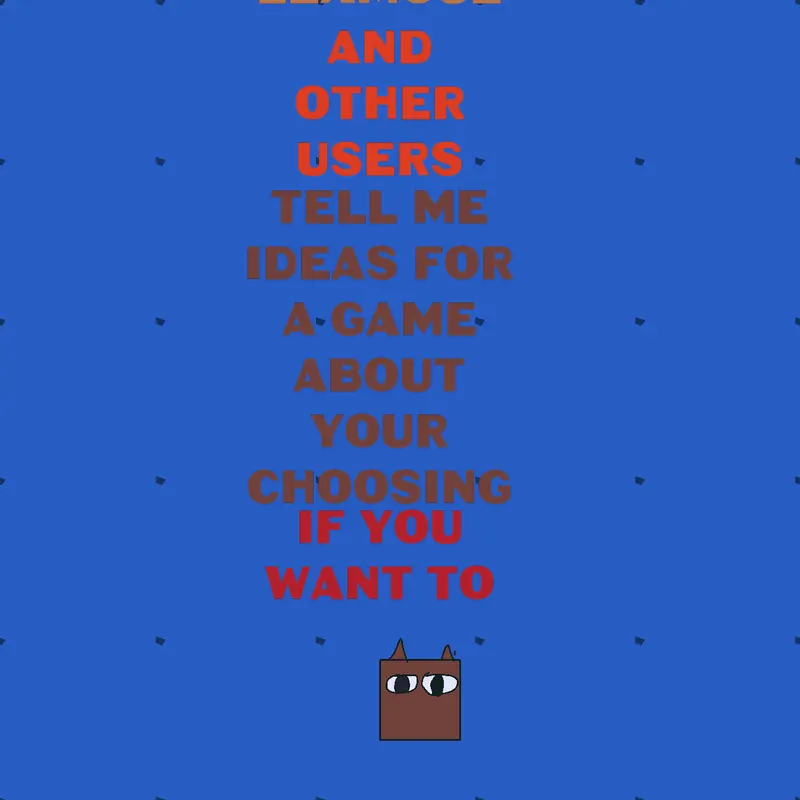 Game by @BingusAndFloppa