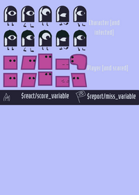 DECKERPLAYED sprite sheet