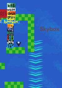 updates there skybox layer of you made it to...