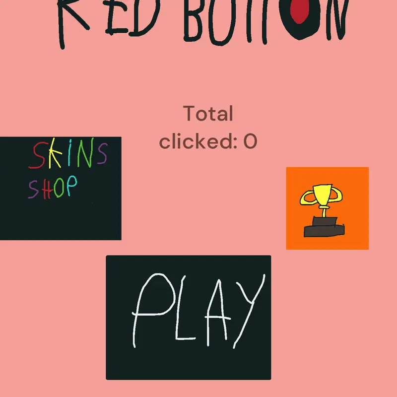 Red button by @slinking_worp