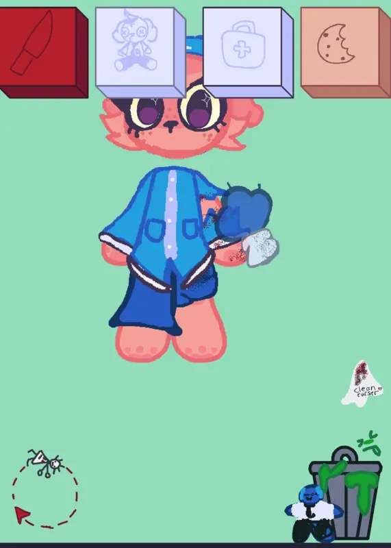 Nurse ragdoll by @yadlaheehoo