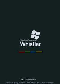 Windows Codename Whistler Build 2425