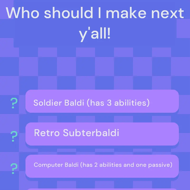 Game by @S7BTER_BALD8
