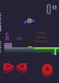 Game name is- HARD TOWER PARKOUR