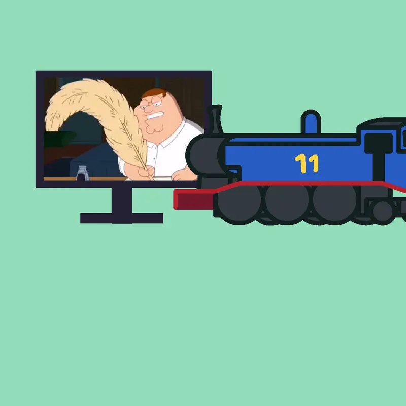 Tankengine watching family guy be like: by @Clanking_Carriages