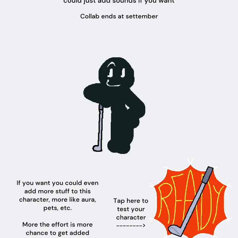 My golf collab by @Stickman_universe_11