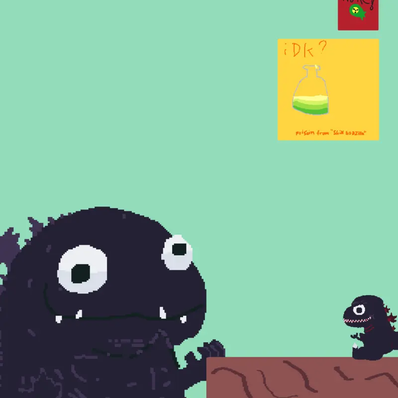 Shin godzilla but tamed by @tamama88