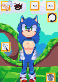 The new sonic game that is your pet🥰😉