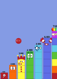 Numberblocks 1 to 1000000000000