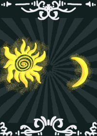O SOL E A LUA MEME