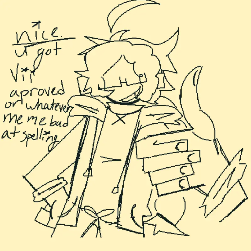 V11_1S_M3H_ doodles Velliot by @V11_1S_M3H_