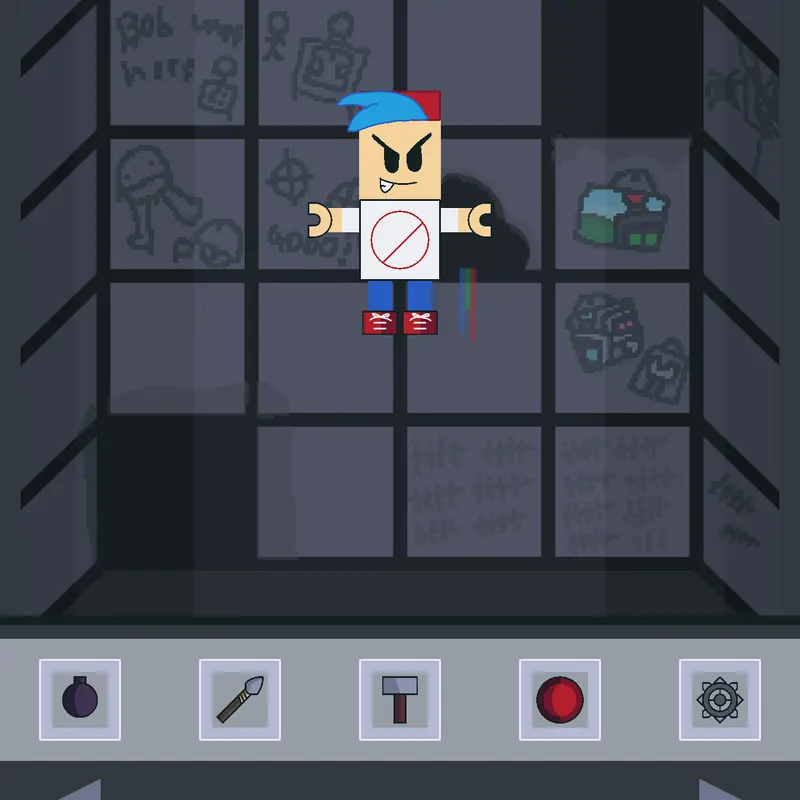 Fnf ragdoll by @littlestar15