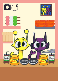 Mukbang, but it's a duo!Simon and Durple :)
