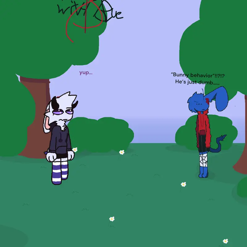 i wonder what bunny behavior is tho by @Bandu_Gaming_Castle