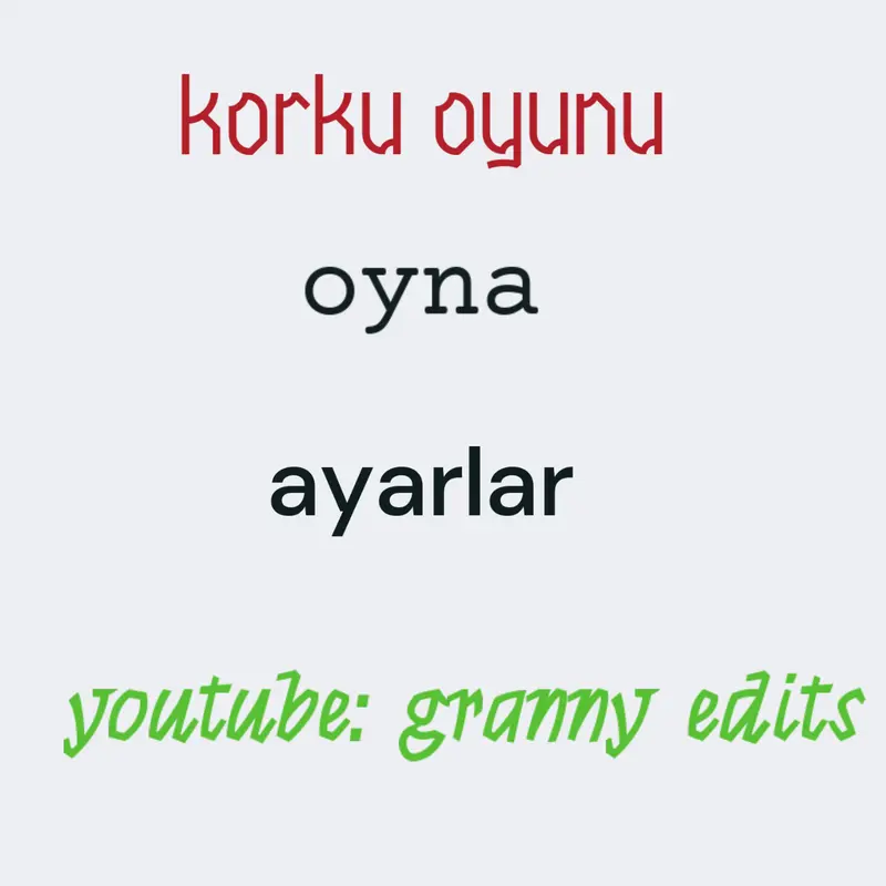 Game by @grannyeditstryt