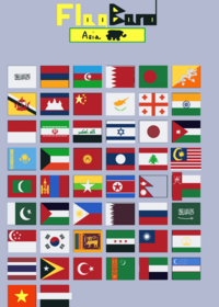 Flag Band: Asia