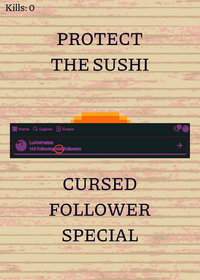 Protect the sushi...