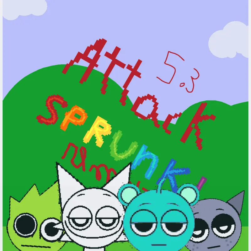 attack sprunki remazterd 5.3 by @JhonDeivis_castle