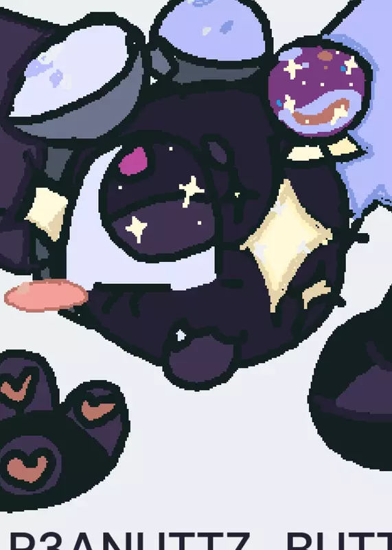 Emoji cat oc so cringe (my oc) by @P3ANUTTZ_BUTT3RR--