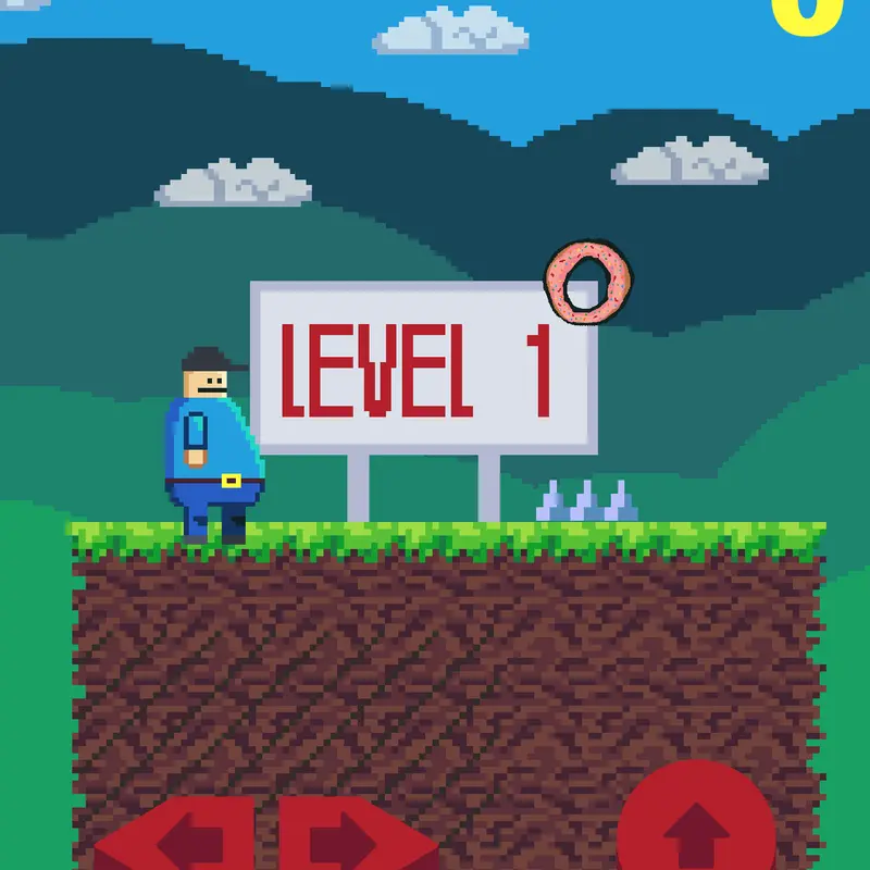 Doughnut Platformer by @Average_deck_maker