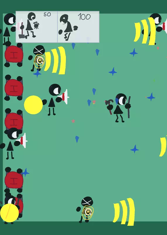 INK VS MONSTERS STICKMAN DEFENSE by @Talkingtom467
